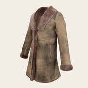 Chamarra en piel genuina de ovino para dama Chamarras 