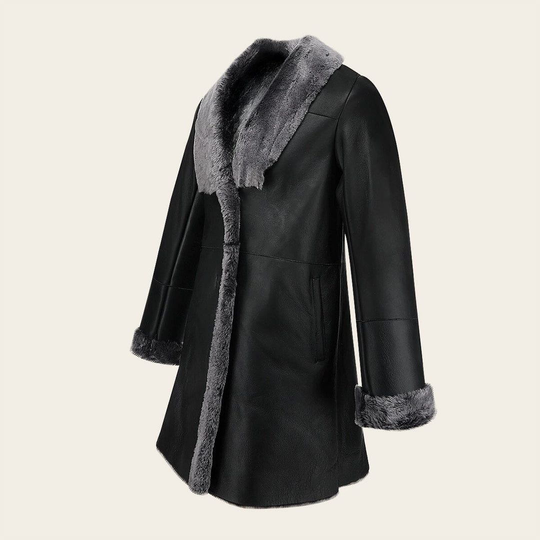 Chamarra en piel genuina de ovino para dama Chamarras 