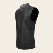 Chaleco en piel genuina de ovino para caballero Chalecos 