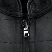 Chaleco en piel genuina de ovino para caballero Chalecos 