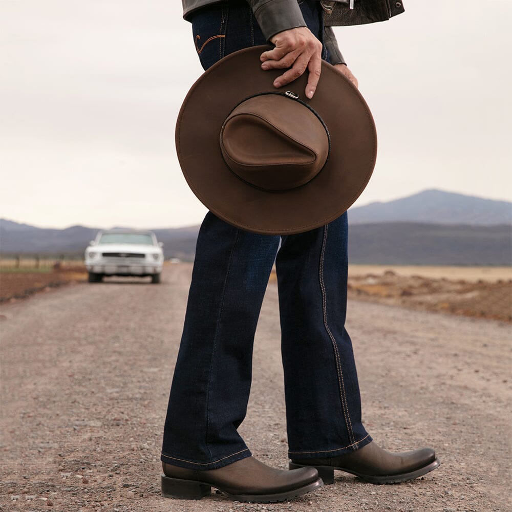 Bota urbana en piel genuina para caballero Botas y Botines 
