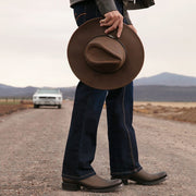 Bota urbana en piel genuina para caballero Botas y Botines 