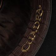 Sombrero Cuadra en pelo genuino de castor con diamantes Sombreros 