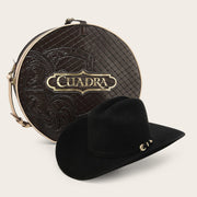 Sombrero Cuadra en pelo genuino de castor con diamantes Sombreros 