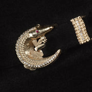 Sombrero Cuadra en pelo genuino de castor con diamantes Sombreros 