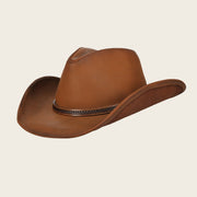 Sombrero en piel genuina unisex Sombreros 