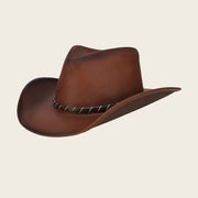 Sombrero en piel genuina unisex Sombreros 