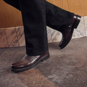 Bota de vestir en piel genuina de venado para caballero Botas y Botines 