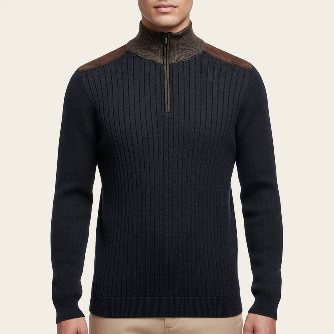 SW200941_NAVY Sweaters 