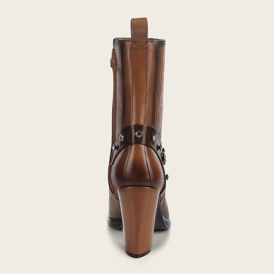 Botín de vestir en piel genuina para dama – Cuadra México