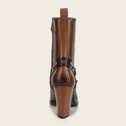 Botín de vestir en piel genuina para dama Botas y Botines 