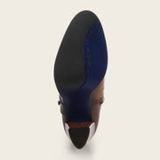 Botín de vestir en piel genuina para dama Botas y Botines 