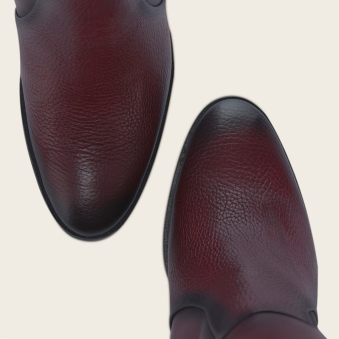 Bota de vestir en piel genuina de venado para dama