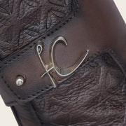 Bota de vestir en piel genuina de venado para dama Botas y Botines 