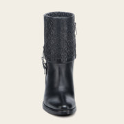 Botín de vestir en piel genuina para dama Botas y Botines 