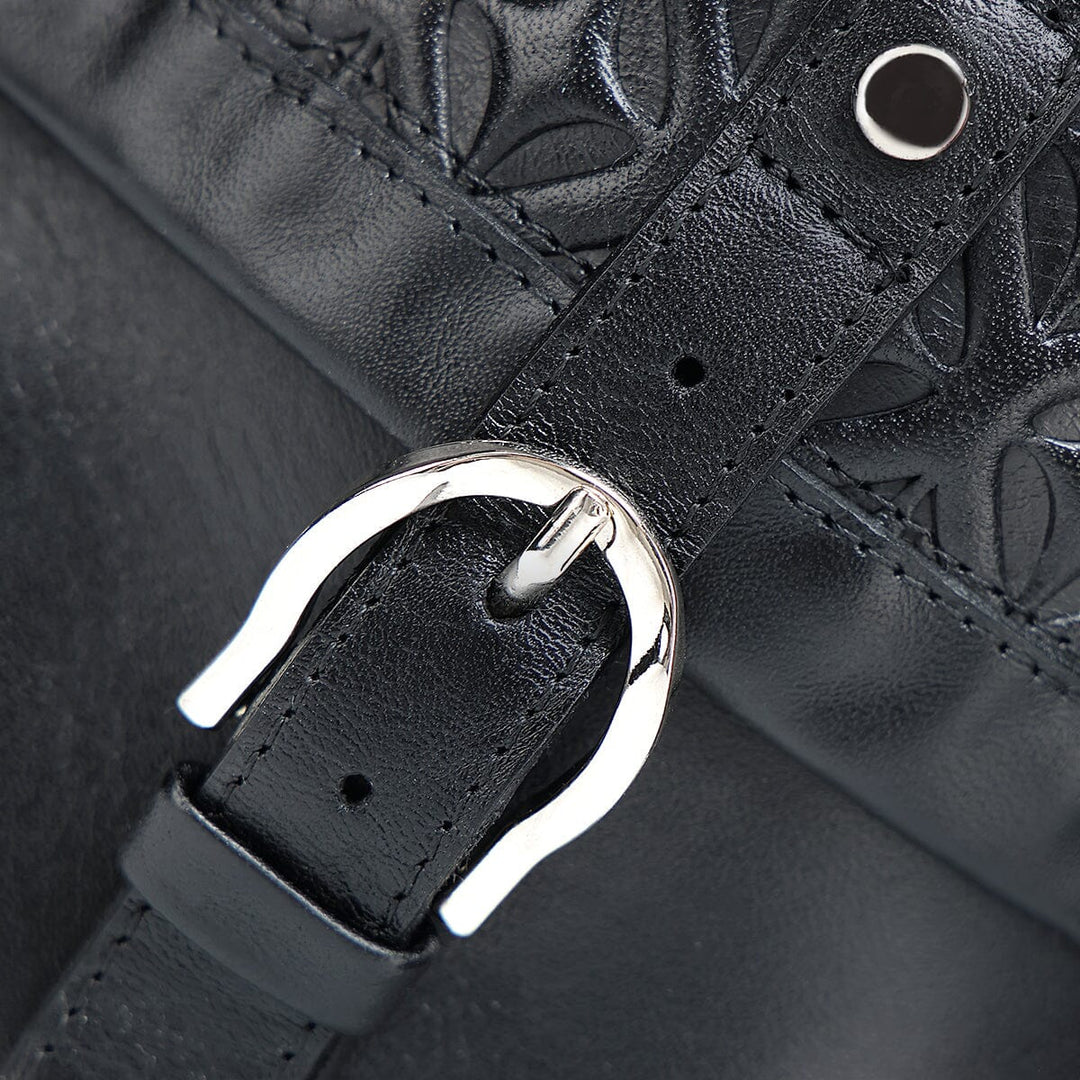 Botín de vestir en piel genuina para dama Botas y Botines 