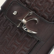 Botín de vestir en piel genuina de ternera para dama Botas y Botines 