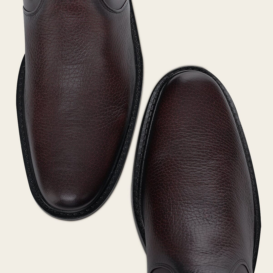 Botín de vestir en piel genuina de ternera para dama Botas y Botines 