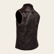 Chaleco reversible en piel genuina de ovino con pelo para caballero Chalecos 