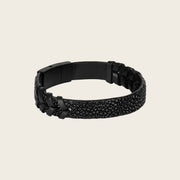 Pulsera en piel genuina de mantarraya Joyería 