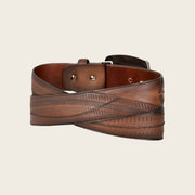 Cinturón vaquero en piel genuina para caballero Cinturones 