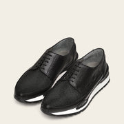 Tenis en piel genuina de mantarraya para caballero Tenis 