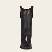 Bota fine western en piel genuina de mantarraya para caballero Botas y Botines 