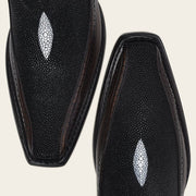 Bota fine western en piel genuina de mantarraya para caballero Botas y Botines 