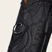 Bota tradicional en piel genuina de venado para caballero Botas y Botines 