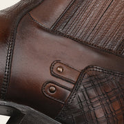 Bota casual en piel genuina para caballero Botas y Botines 