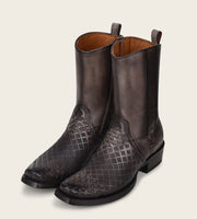 Bota fine western en piel genuina para caballero Botas y Botines 