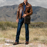 Bota urbana en piel genuina para caballero Botas y Botines 