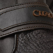 Botín urbano en piel genuina de tiburón para caballero Botas y Botines 