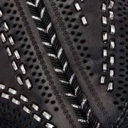 Bota casual en piel genuina de pitón para dama Novedades 