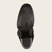 Botín en piel genuina de pitón Botas y Botines 