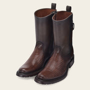 Bota urbana en piel genuina de lizard para caballero Botas y Botines 
