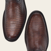 Bota urbana en piel genuina de lizard para caballero Botas y Botines 