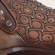 Botín tradicional en piel genuina para dama Botas y Botines 