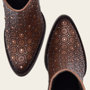 Botín tradicional en piel genuina para dama Botas y Botines 