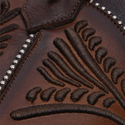 Bota tradicional en piel genuina para dama Botas y Botines 