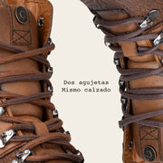 Botín urbano en piel genuina de tiburón para caballero Urbana 