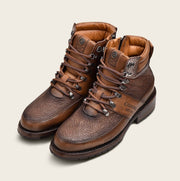 Botín urbano en piel genuina de tiburón para caballero Urbana 