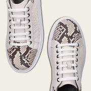 Tenis en piel genuina de pitón para dama Tenis 