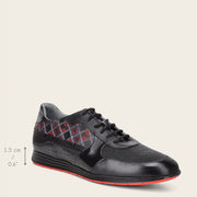 Tenis en piel genuina de mantarraya para caballero Tenis 