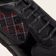 Tenis en piel genuina de mantarraya para caballero Tenis 