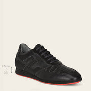 Tenis en piel genuina de caimán para caballero Tenis 