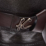 Bota casual en piel genuina de pitón para dama Botas y Botines 