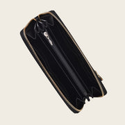 Cartera en piel genuina de mantarraya para dama Carteras 