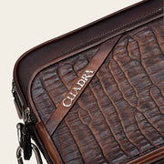 Documentera en piel genuina de moreleti para caballero Bolsos y Maletas 