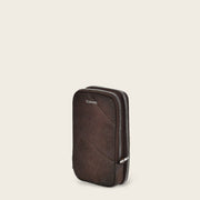 Porta celular en piel genuina de elefante para caballero Porta celulares 